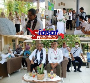 Kepala Staf Kepresidenan Tinjau Pelaksanaan CKG di SMA Negeri 1 Tanjungpandan