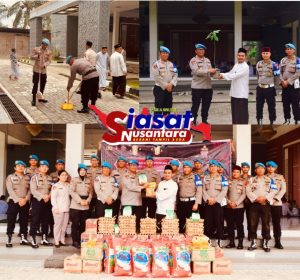 Bidpropam Polda Riau Gelar Bakti Sosial di Pondok Pesantren Nurul Azhar