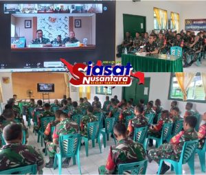 Kodim 1301/Sangihe Gelar Vidcon Bersama KASDAM XIII/Merdeka Bahas Pembangunan Koperasi Merah Putih, Dorong Pertumbuhan Ekonomi Masyarakat di Tingkat Desa