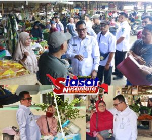 Temukan Indikasi Jual Beli Lapak, Wabup Belitung Sidak Pasar Berehun akan Tata Ulang Pengelolaan