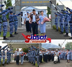 Tradisi Pasing In dan Pasing Out Warnai Pergantian Kepemimpinan di Lanud H.AS Hanandjoeddin