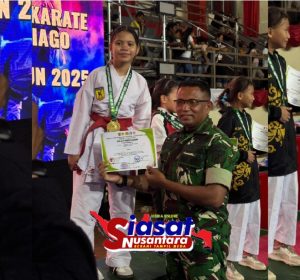 Atlet INKAI Kodim 1301/Sangihe Sabet 8 Emas di Kejuaraan Karate Danrem Open 2025