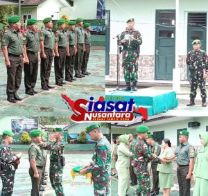 27 Personel Bintara dan Tamtama Kodim 1301/Sangihe Naik Pangkat, Upacara Berlangsung Khidmat dan Penuh Makna