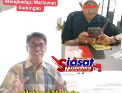 Mahmud Marhaba: Wartawan Sah Bekerja dengan Etika, Wartawan Gadungan dengan Tipu Daya