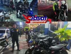 Satlantas Polres Belitung Tindak Tegas Pengguna Knalpot Brong dalam Operasi Zebra Menumbing 2025