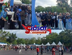 Tutup Rangkaian SMARADHARA, SMAN 2 Tanjungpandan Ajak Warga Fun Run dan Zumba Bersama