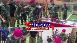 Komandan Brigade Infanteri 1 Marinir Resmikan Nanggala Archery Rage dan Nanggala Badminton Court di Markas Yonif 6 Kesatrian Marinir