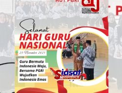 Kesuksesan Siswa Dimulai dari Guru yang Bangkit: Renungan Panjang di Hari Guru Nasional