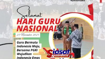 Kesuksesan Siswa Dimulai dari Guru yang Bangkit: Renungan Panjang di Hari Guru Nasional