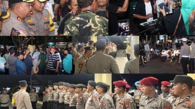 Polres Belitung Berhasil Redam Situasi Aksi Ngamen Tali Asih untuk Wakil Gubernur Babel di Belitung, Berlangsung Aman dan Kondusif