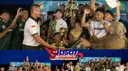 PS. Bina Utama Talawid Raih Gelar Juara Dandim Cup 2025 usai Taklukkan Santiago FC di Final Sengit