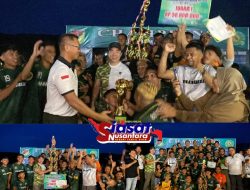 PS. Bina Utama Talawid Raih Gelar Juara Dandim Cup 2025 usai Taklukkan Santiago FC di Final Sengit