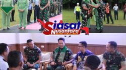 Danrem 045/Gaya Brigjen TNI Nur Wahyudi Kunjungan Kerja ke Marshalling Area Yonif TP 845/Ksatria Satam