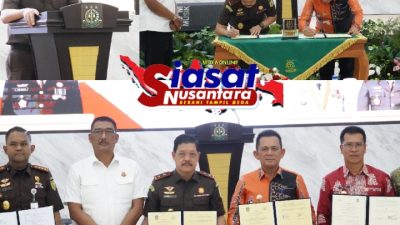 Kajati Kepri dan Gubernur Kepri Teken MoU Pidana Kerja Sosial Berdasarkan KUHP Nasional