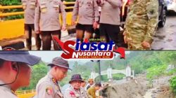 Wakapolda Riau Turun Langsung Cek Akses Jalan Lintas Padang Panjang – Bukittinggi dan Pencarian Korban Bencana Longsor