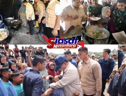 Presiden Prabowo Subianto Tinjau Langsung Tenda Pengungsian dan Dapur Umum Korban Bencana di Bireuen