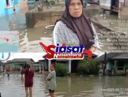 Banjir Setinggi Hampir Setengah Meter Rendam Kampung Tanjung: Drainase Tersumbat, Respons Tersendat