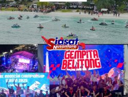 Lahir Satu Juara Nasional Aquabike dari Bangka Belitung dan Festival Meriah di Tanjung Tinggi