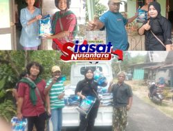 Ketika Air Rob Telan Pesisir Mentok dan Pemerintah Sibuk, Kemanusiaan Turun Sendiri: Fadilah dan Wartawan Angkut 800 Karung Harapan