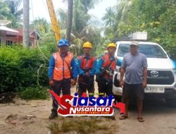 Warga Link Bandar Syahkuda Ucapkan Terima Kasih kepada PT PLN ULP Perdagangan atas Pemasangan Tiang Listrik