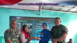 Danyonif 6 Marinir Beserta Ibu Ketua Jalasenastri Ranting D, Tinjau Bedah Rumah Prajurit TNI AL Sukamanah Bogor