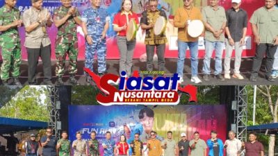 Wabup Resmikan Pembukaan Bazar UMKM Babelmart x BRImo di Pantai Wisata Tanjung Pendam