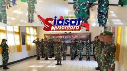 Upacara Penutupan Latsarmil Menwa di Makodim 1301/Sangihe Berlangsung Khidmat dan Tertib