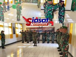 Upacara Penutupan Latsarmil Menwa di Makodim 1301/Sangihe Berlangsung Khidmat dan Tertib