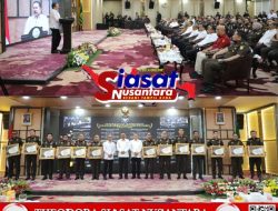 Jaksa Agung Anugerahkan Predikat WBK dan Pemenang Kompetisi BerAKHLAK Tahun 2025