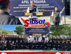 Kanwil Ditjenpas Babel Gelar Apel Siaga, Pastikan Nataru 2025/2026 Berjalan Aman dan Kondusif