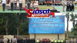 Polda Bangka Belitung Gelar Apel Pasukan Operasi Lilin Menumbing 2025, Pengamanan Perayaan Nataru