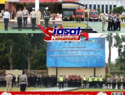 Polda Bangka Belitung Gelar Apel Pasukan Operasi Lilin Menumbing 2025, Pengamanan Perayaan Nataru