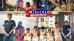 Lapas Tanjungpandan Laksanakan Baksos Ringankan Beban Wali Murid, Lunasi Uang Komite dan Salurkan Perlengkapan Sekolah