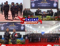 Kunjungi Sumatera, ini Pesan Wakasal kepada Prajurit Jalasena dan PNS Jajaran Kodaeral II di Padang
