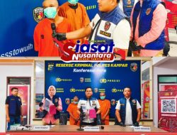 Polres Kampar Ungkap 2 Kasus Tindak Pidana Cabul dan Curat, Kasat Reskrim: Kejahatan Tak Dibiarkan, Masyarakat Jangan Takut Melapor