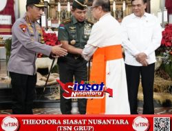 Panglima TNI Jenderal TNI Agus Subiyanto Dampingi Menko Polkam Tinjau Pengamanan Gereja Katedral dan Gereja Immanuel, Jelang Natal 2025
