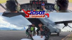 TNI AL Terus Laksanakan Dukungan Distribusi Logistik Udara, Gunakan Pesawat NC 212-200 Aviocar dalam Penanganan Bencana Alam di Aceh