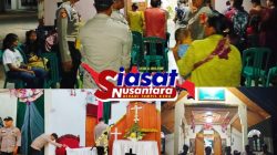 Kapolsek Kampar Pastikan Keamanan Malam Natal, Sapa Jemaat di Gereja, Polri Hadir untuk Masyarakat