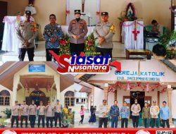 Sinergi Amankan Natal, Pamatwil Tinjau Gereja di Rumbio Jaya, Pamatwil: Polri Hadir untuk Masyarakat