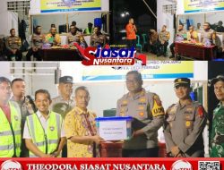 Polres Kampar Perkuat Siskamling, Kapolres Turun Langsung ke Pos Kamling, Kapolres: Keamanan Lingkungan Prioritas