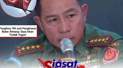 Ditengah Situasi Bencana yang Melanda Aceh, Panglima TNI: Soal Pengibaran Bulan Bintang Saya Akan Tindak Tegas