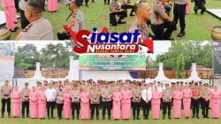 82 Personel Polres Kampar Naik Pangkat, Kapolres: Motivasi Tingkatkan Kinerja, Amanah Lebih Besar