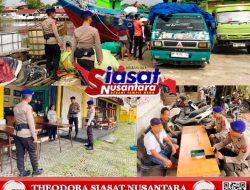 Polairud Polda Riau Patroli Sungai Jelang Tahun Baru, Amankan Pelabuhan Hingga Rumah Singgah Tuan Kadi