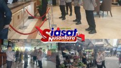 Antisipasi Kamtibmas, Satgas Preemtif Binmas Polda Riau Sambangi Hotel serta Pasar hingga Wahana Wisata