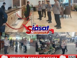 Antisipasi Kamtibmas, Satgas Preemtif Binmas Polda Riau Sambangi Hotel serta Pasar hingga Wahana Wisata