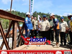 Mendagri Tito Dampingi Presiden Tinjau Wilayah Terdampak Bencana dan Progres Pembangunan Infrastruktur di Tapanuli Selatan