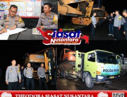 Polda Riau Kembali Kirim 3 Alat Berat, Bantu Pemulihan Pasca Bencana di Kabupaten Agam, Sumbar