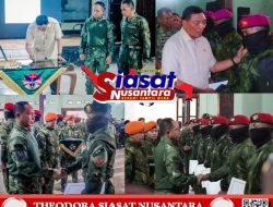 Panglima TNI Bersama Menhan Sjafrie Anugerahkan KPLB kepada 155 Prajurit TNI di Wilayah Papua Tengah