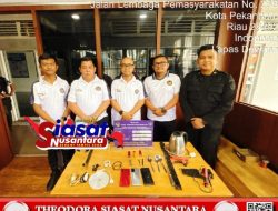 Dipimpin Kasi Adm Kamtib Heru Prabowo, Awal Tahun Lapas Kelas IIA Pekanbaru Laksanakan Razia Blok Hunian WBP