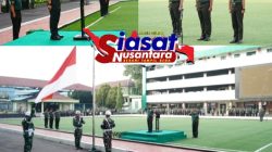 Kodam II/Sriwijaya Gelar Upacara Bendera Mingguan Perdana Tahun 2026 dengan Semangat Baru